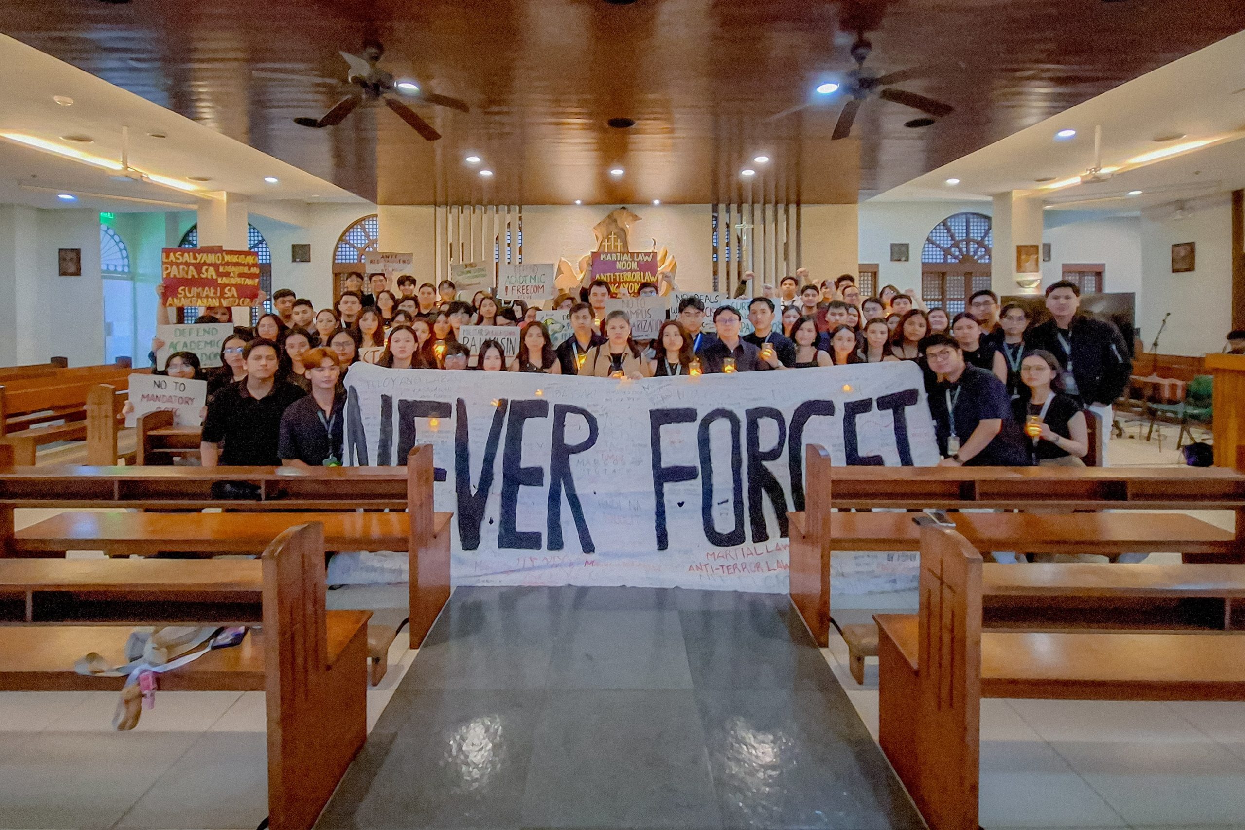 Pag-alala sa masalimuot na nakaraan: Solidarity walk at prayer vigil, inilunsad ng OVPEA sa ika-52 anibersaryo ng Batas Militar