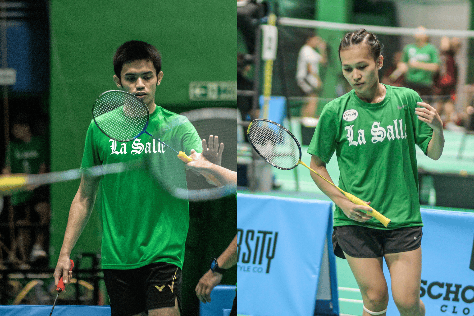 Read more about the article Green at Lady Shuttlers, natigatig sa ginigipit na karera