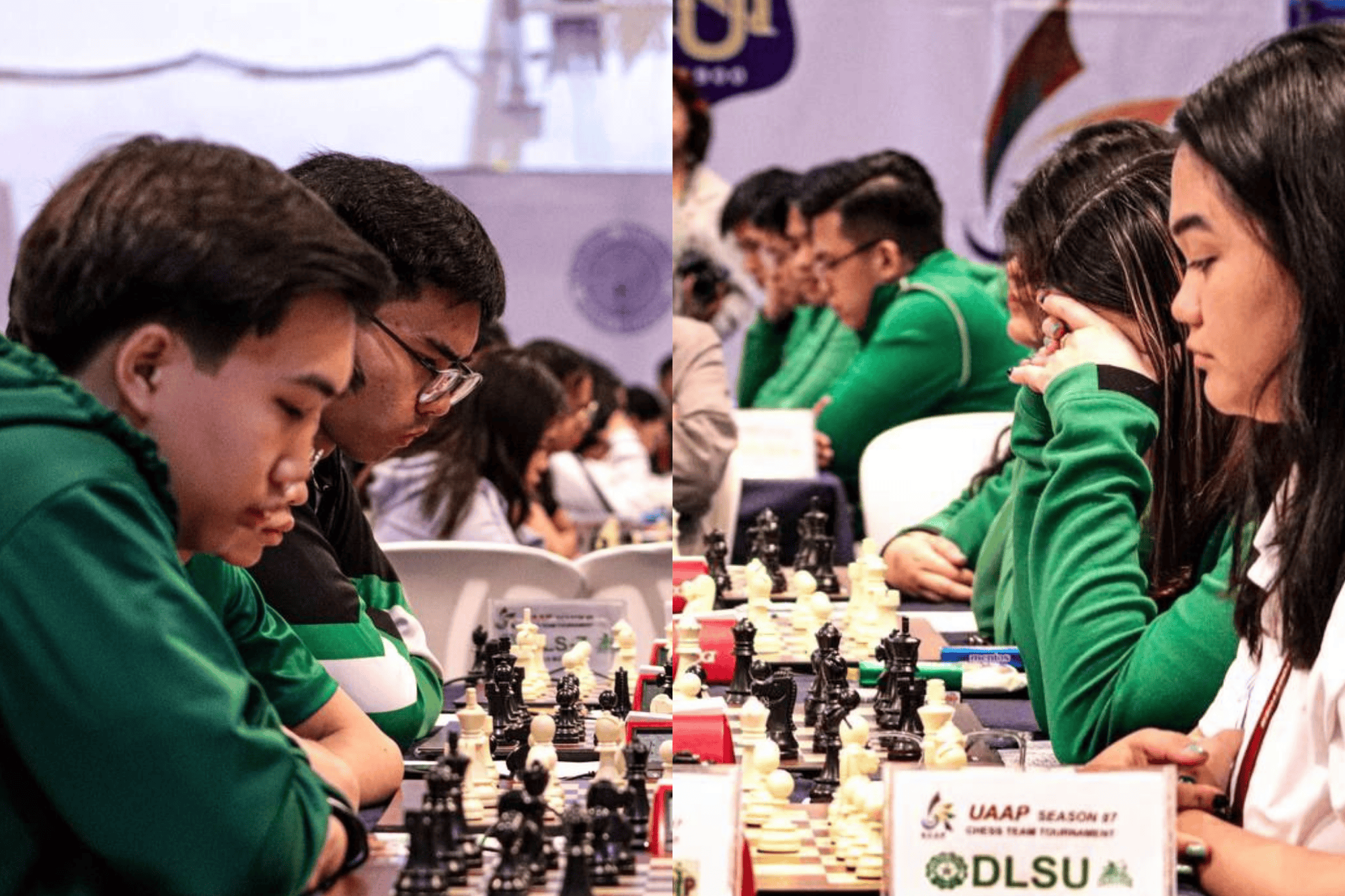 Read more about the article Green at Lady Woodpushers, sumuong sa hamon ng AdU at ADMU