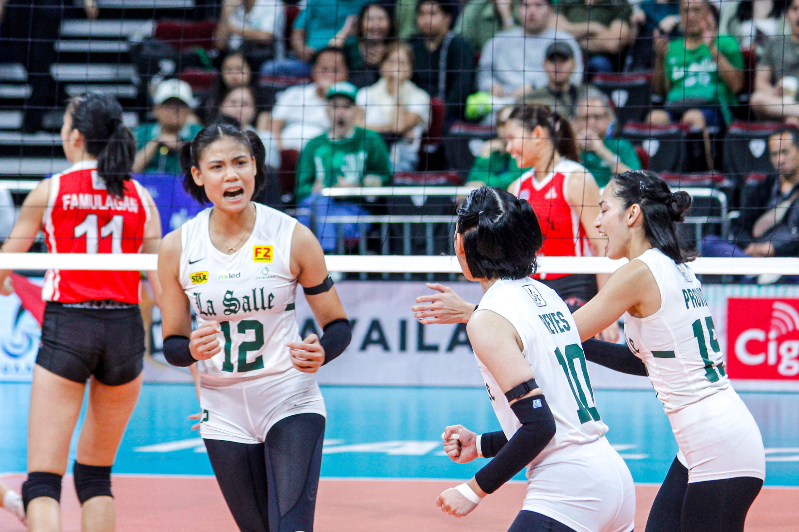 Lady Spikers, ibinandila ang berdeng watawat kontra Lady Warriors