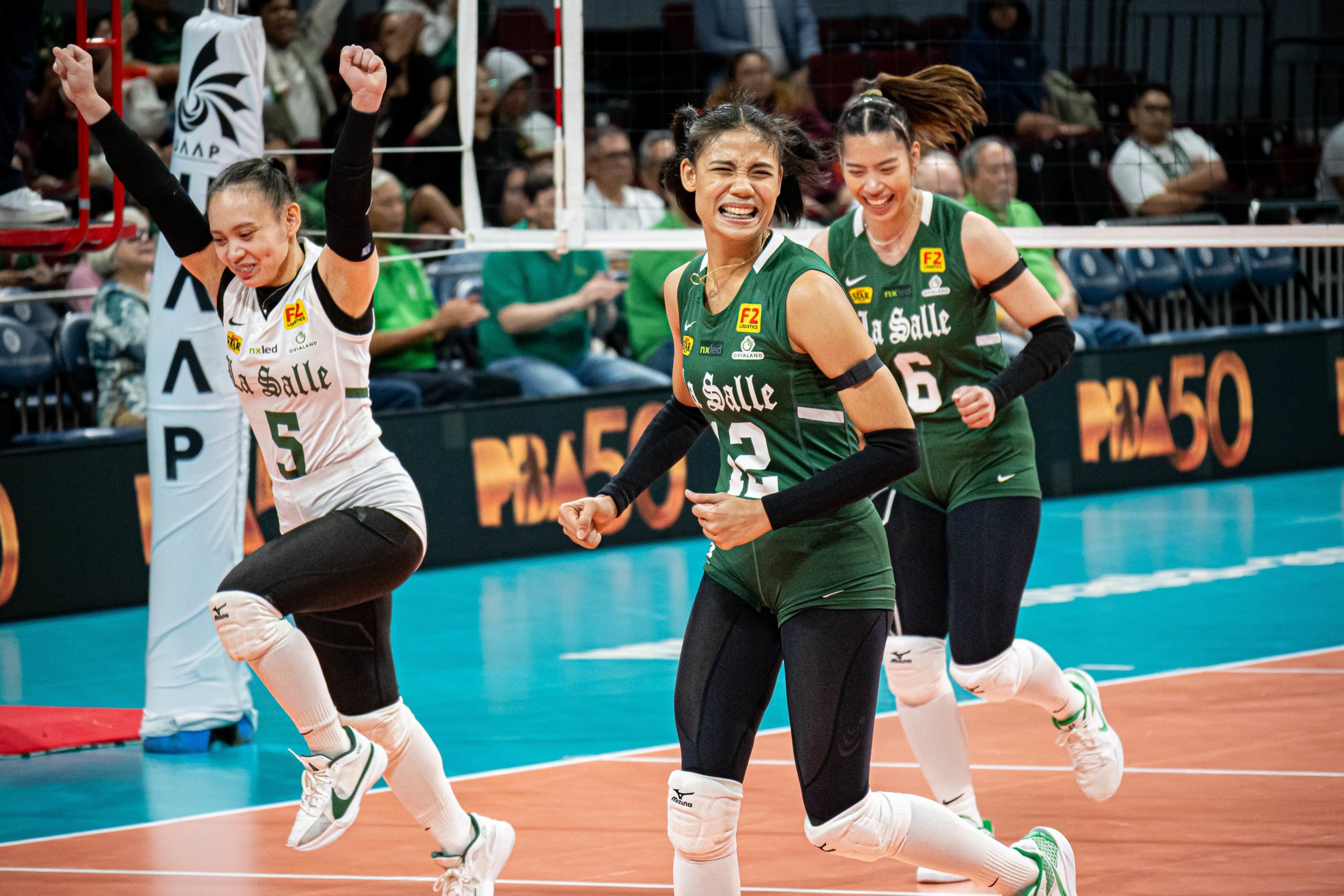 Lady Spikers, niluray ang pugad ng Blue Eagles