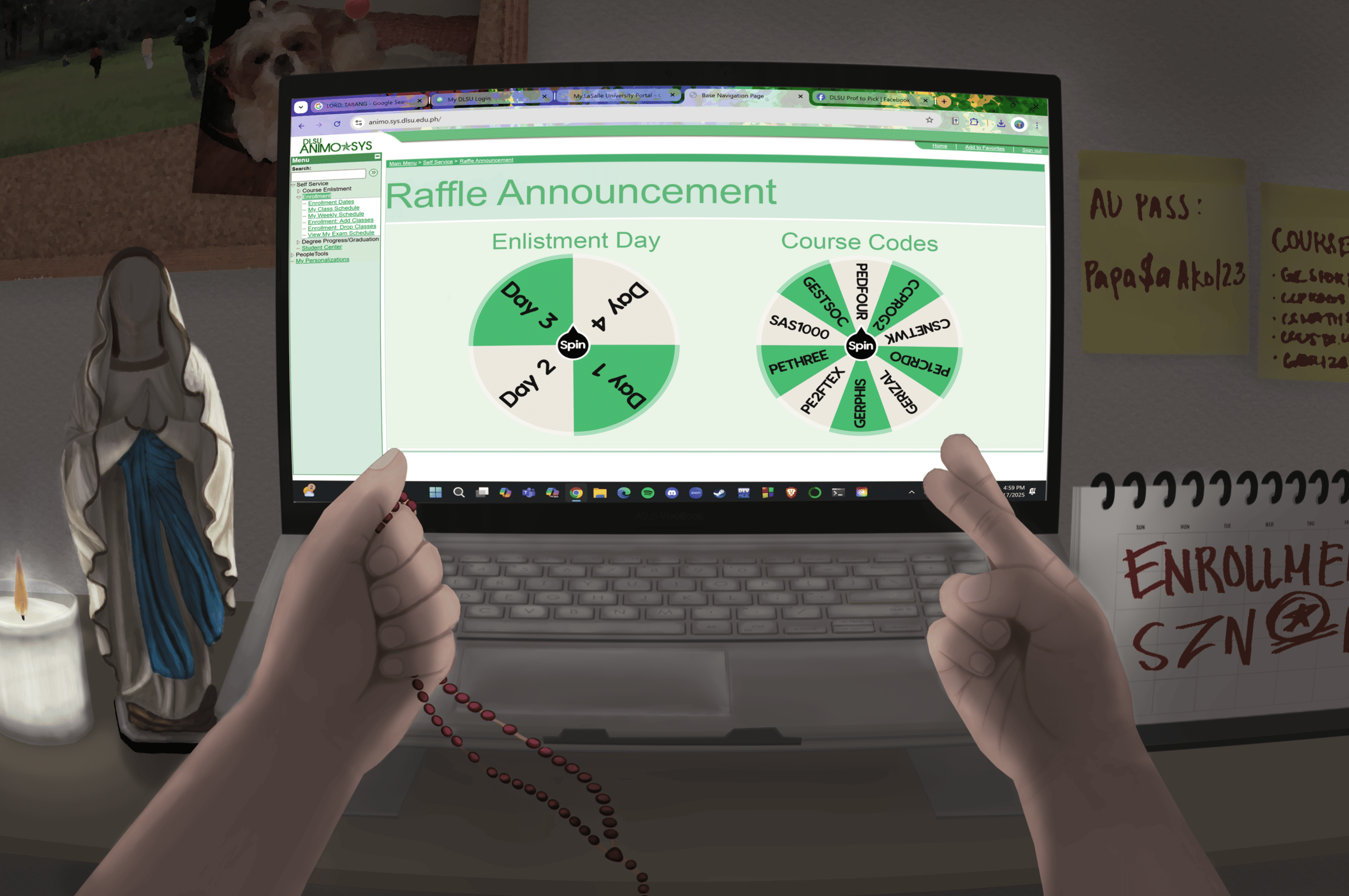 [SPOOF] CHAMBA.sys o chamba lang sizt? Raffle enlistment sa Pamantasan, ilulunsad