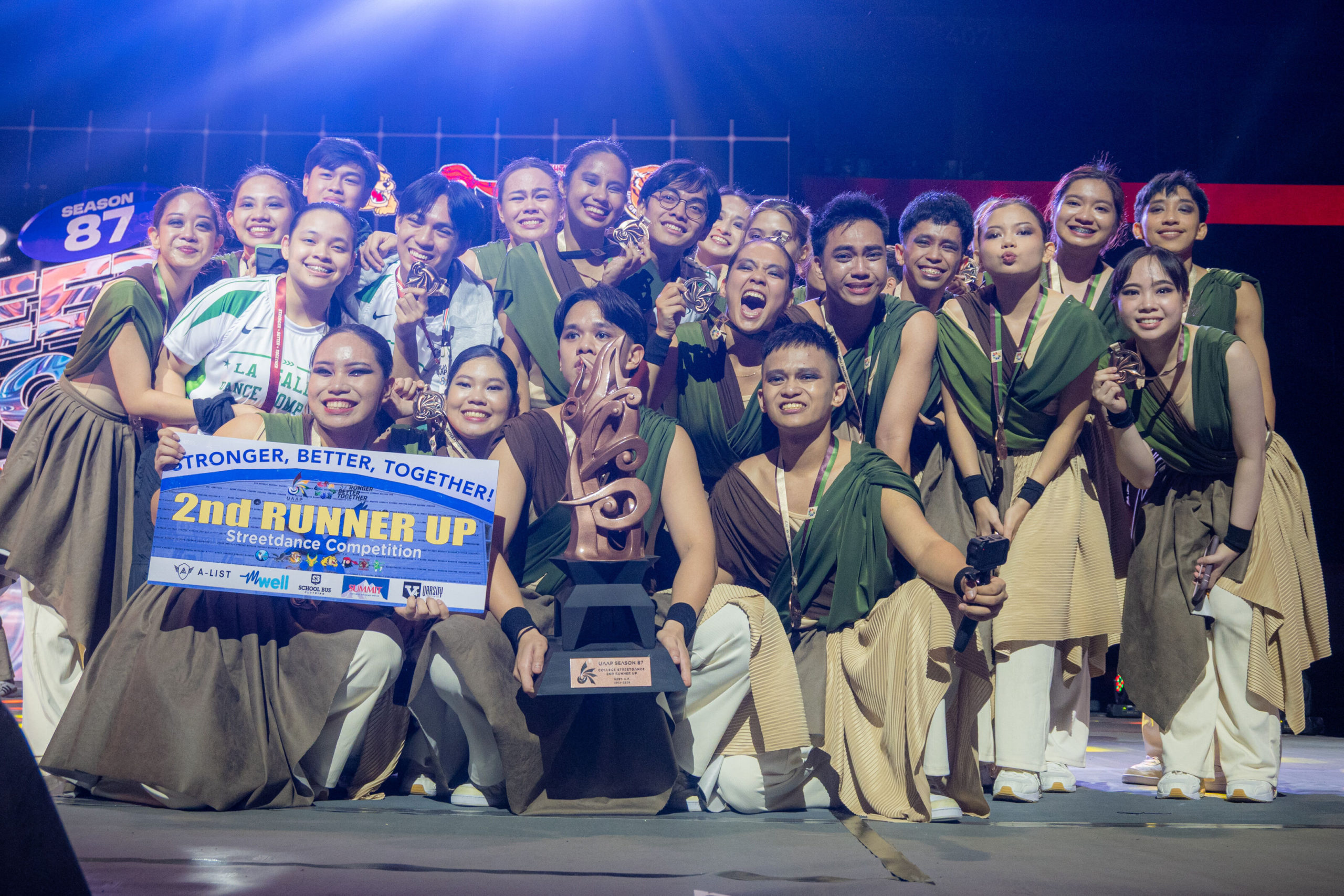 LSDC-Street, sinikwat ang tansong medalya; UAAP Season 87, opisyal nang nagtapos