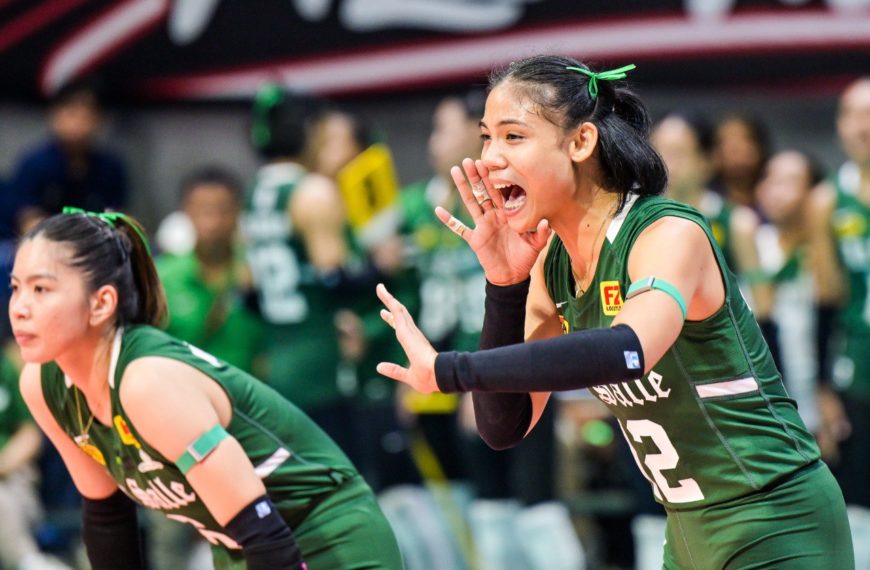 Lady Spikers, masiphayong nadakip ang Lady Bulldogs sa Finals Game 1