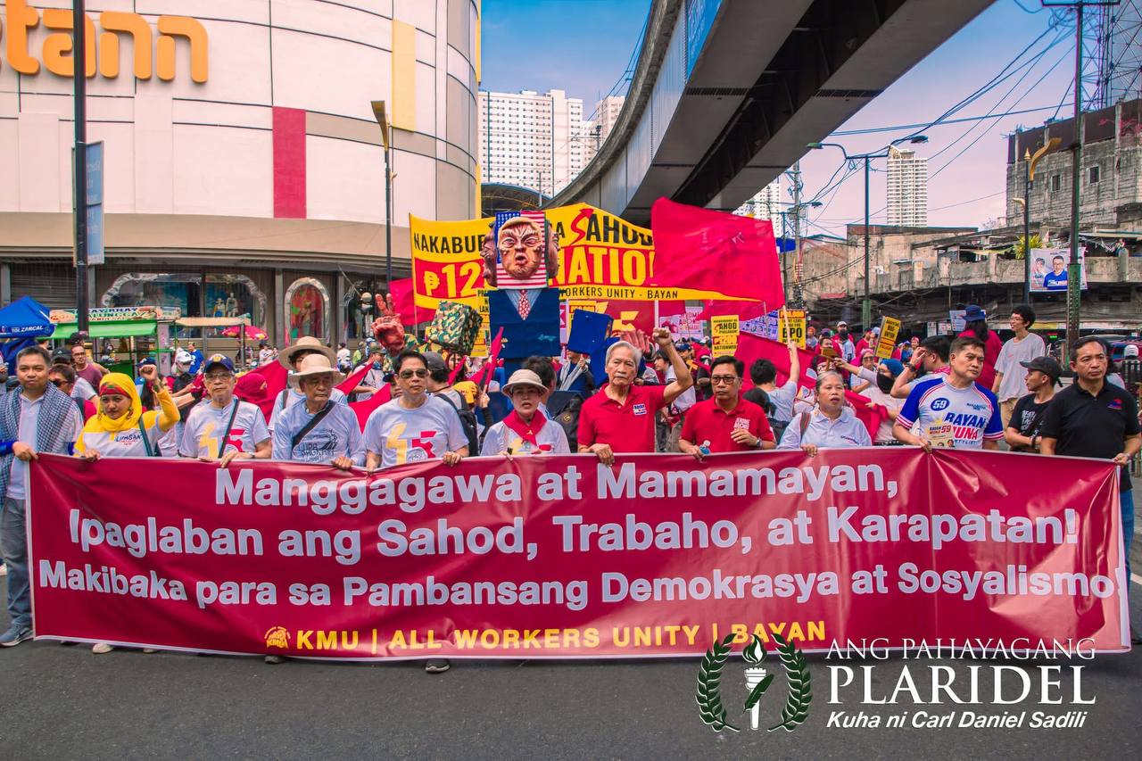 Paggiit sa nakabubuhay na sahod, isinulong sa Pandaigdigang Araw ng Paggawa