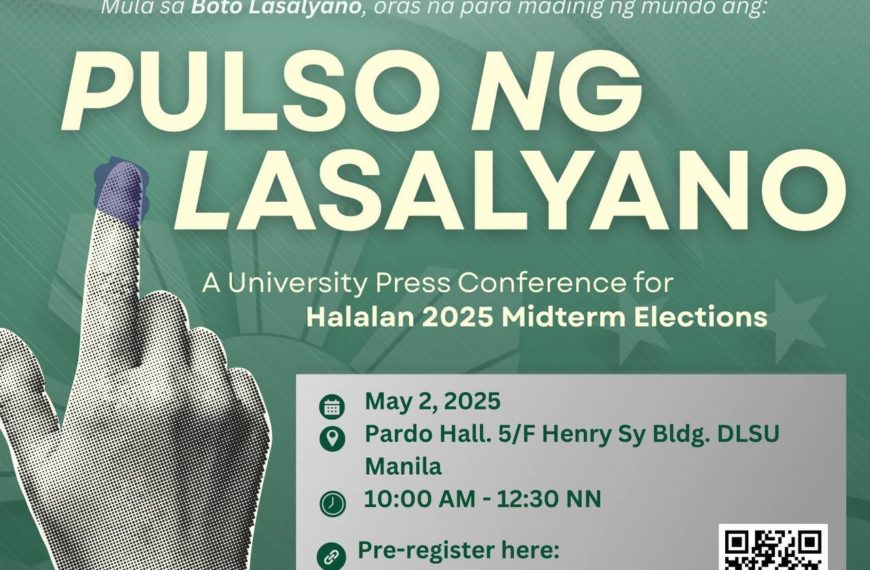 Mga kandidatong inendoso ng DLSU USG para sa Halalan 2025, itinampok sa Pulso ng Lasalyano
